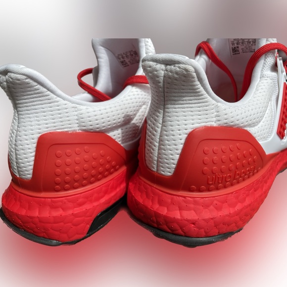 NEW Lego Adidas Ultra Boost Red - Picture 7 of 10